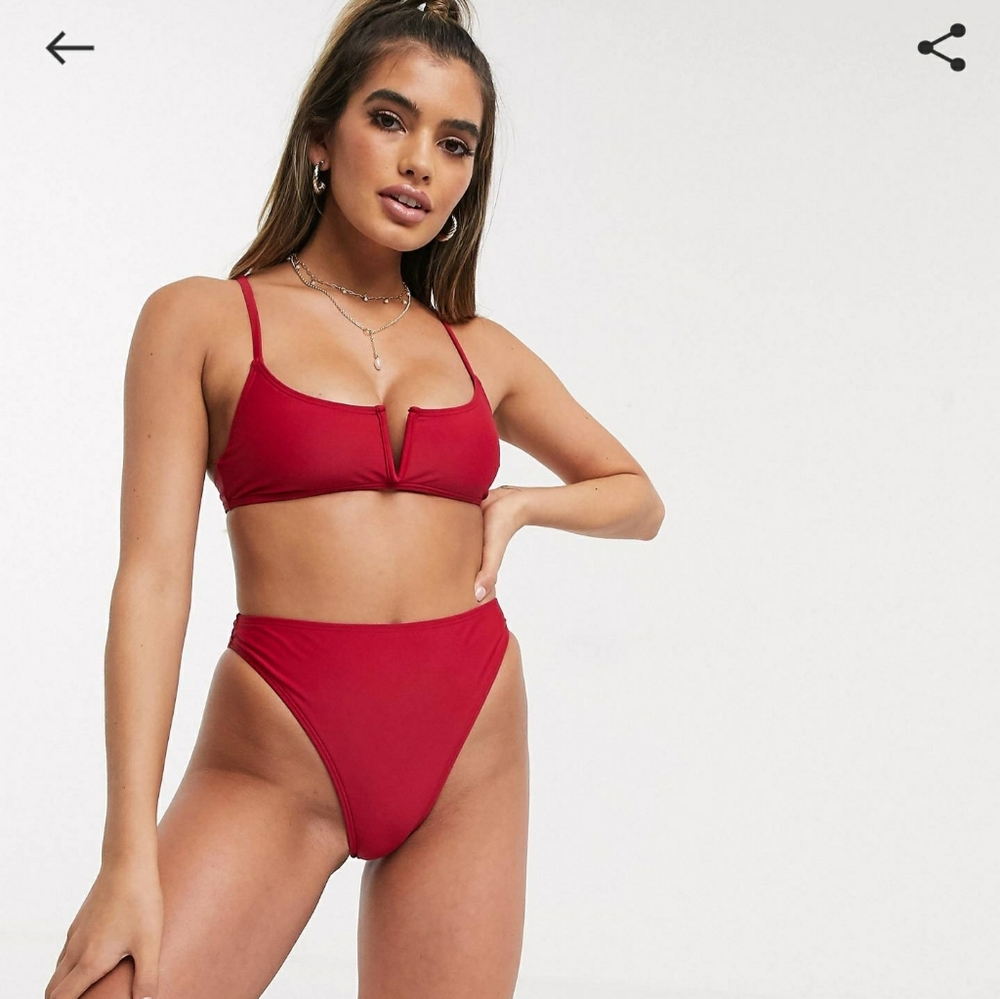 ASOS DESIGN South Beach High Waist Bikini